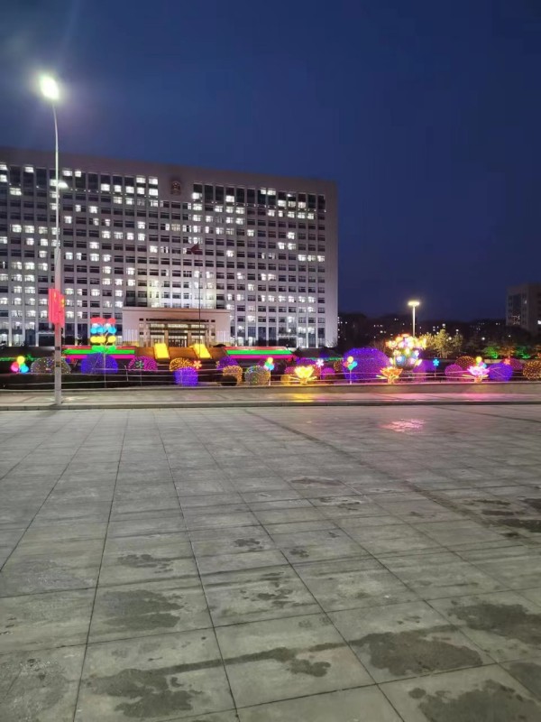 赤峰市紅山區2023年春節亮化